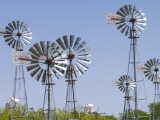 Windmills at American Wind Power Center and Musuem Photographic Print by Lou Jones