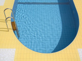 Swimming Pool Photographic Print by Richard Cummins