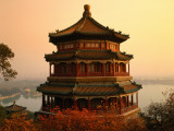 The Temple of Buddhist Virtue at Wanshou San (Longevity Hill) at Yiheyuan (Summer Palace) Photographic Print by Manfred Gottschalk