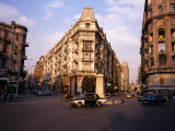 Midan Talaat Harb Intersection in Central Cairo Photographic Print by Anders Blomqvist