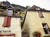 Man Looking Out of Window in La Roque Gageac Photographic Print by Barbara Van Zanten