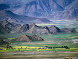Scenery of Phenpo Valley from Nalendra Monastery Near Lhundrub Photographic Print by Bradley Mayhew