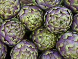 Artichokes for Sale at Market at Campo De' Fiori Photographic Print by Richard l'Anson