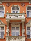 Art Nouveau Facade at Stary Rynek (Old Market Square) Photographic Print by Witold Skrypczak