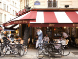 La Pregrille' Restaurant on Rue Saint Severin Photographic Print by Lou Jones