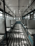 Inside of Bengali Bus Photographic Print by April Maciborka