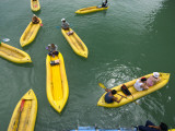 Kayaks on Ao Phang Nga Photographic Print by Austin Bush