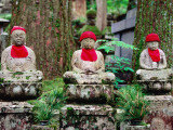 Statues in Koya-San's Oku-No-In Cemetery Photographic Print by Rachel Lewis
