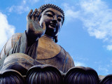 Tian Tan Buddha Fotografie-Druck von Richard l'Anson
