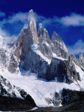 Cerro Torre (3102M) from Laguna Torre Fotografie-Druck von Richard l'Anson