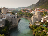 Stari Most or Old Bridge over Neretva River Photographic Print by Richard l'Anson