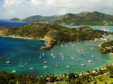 Overview of English Harbour from Shirley Heights Photographic Print by Veronica Garbutt