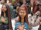 Handicrafts for Sale in Tourist Section of Sunday Market. Photographic Print by Brent Winebrenner
