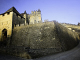 Fortified Castle Walls of Beynac Fotografie-Druck von Barbara Van Zanten