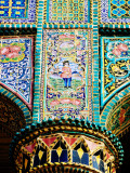 Tiled Column, Qajar-Era Hospital Photographic Print by Andrew Burke