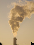 Smoke Billowing from Industrial Chimney Photographic Print by Richard l'Anson