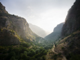 Qadisha Valley from Path Towards Bcharre Photographic Print by Tim Barker