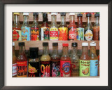 These are Sample Bottles of Hot Sauce Sold by Kaufman's Fancy Fruit and Vegetables Framed Photographic Print by John Gillis