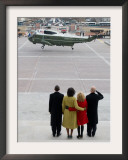 After Obama Was Sworn in as the 44th President in Washington Framed Photographic Print