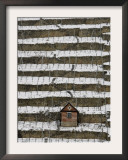 Snow Covered Vineyard is Seen in Stuttgart, Germany Framed Photographic Print