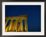 The Ancient Parthenon Temple on the Acropolis Hill Framed Photographic Print