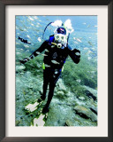 Desert Diving, Toyahvale, Texas Framed Photographic Print by Lm Otero