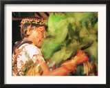 An Amazonian Indian Shaman Framed Photographic Print