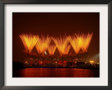 Beijing Olympics Closing Ceremony, Bird's Nest, Beijing, China Framed Photographic Print