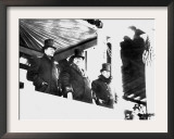 William Howard Taft Reviews Parade After his Inauguration as President, March 4, 1909 Framed Photographic Print