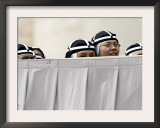 St. Brigida Nuns Attend Pope Benedict XVI's General Audience in St. Peter's Square at the Vatican Framed Photographic Print