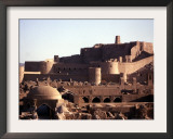 The Medieval Fortress of the 2,000 Year-Old City of Bam, Iran, September 2003 Framed Photographic Print by Franco Fracassi
