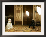 Photographing During the 54th International Debutante Ball at the Waldorf Astoria Hotel Framed Photographic Print
