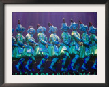Ethnic Minority Performers from South West China's Guizhou Province Framed Photographic Print by Ng Han Guan