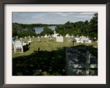 A Cemetery Near Gatun Lake in El Limon, Panama is Seen in This October 19, 2006 Photo, Some 50 Km Framed Photographic Print