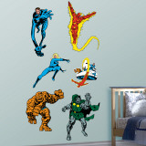 Classic Fantastic Four Wall Decal