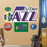 Utah Jazz Classic Logo Wall Decal
