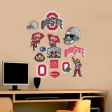 Ohio State - Fathead Junior Logosheet   Wall Decal
