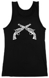 Women's: Tank Top - Pistols Vêtement