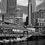 Seattle Waterfront Wall Decal