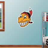 Cleveland Indians Throwback Logo Wall Decal