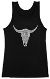 Juniors: Tank Top -  Top Country Songs Cowskull Shirt