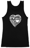 Juniors: Tank Top - Love in 44 Different Languages T-Shirts Juniors: Tank Top - Love in 44 Different Languages T-Shirts