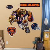 Chicago Bears Bruiser Bear Wall Decal