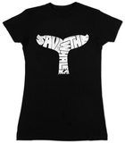 Juniors: Save The Whales T-Shirt
