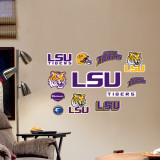 LSU - Fathead Junior Logosheet Wall Decal
