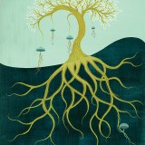 ebb Muursticker