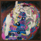 The Virgins Autocollant mural par Gustav Klimt