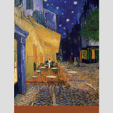 Café-Terrace at Night Decalque em parede