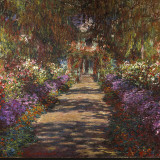 El jardín del artista en Giverny Vinilos decorativos El jardín del artista en Giverny Vinilos decorativos