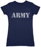 Juniors: Lyrics To The Army Song T-Shirts